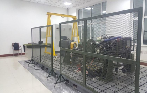 SSCD60-1000/4000 ±0.2%FS 4000RPM 60kW CE証明書 ディーゼルエンジンの標準高精度電気ダイナモメーター試験台システム